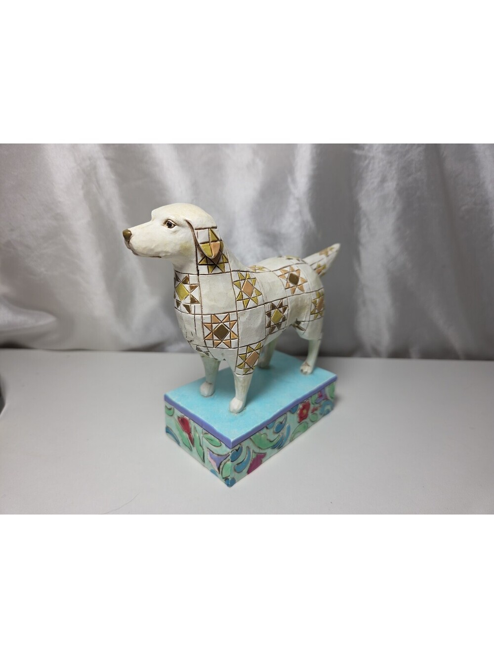 2005 Jim Shore Heartwood Creek “Ingot” Golden Retriever Dog Figurine